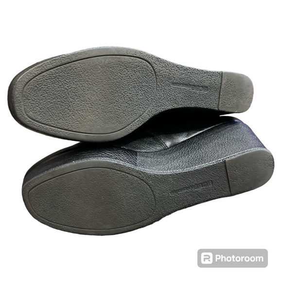 BCBGeneration Kenan laceup platform ankle bootie boot 8.5 black leather - Picture 6 of 7